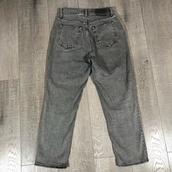 Abercrombie & Fitch Women’s The Ankle Straight Ultra High Rise Jeans Size 27/4 - Picture 2 of 7